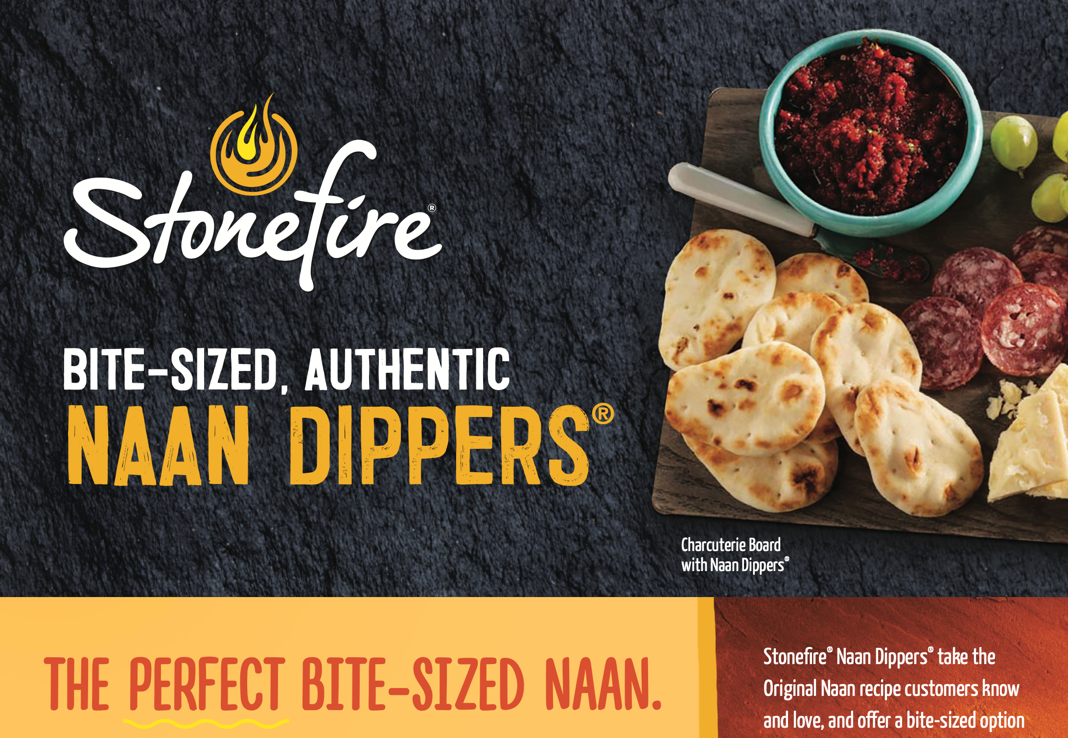 Naan Dippers® product portfolio