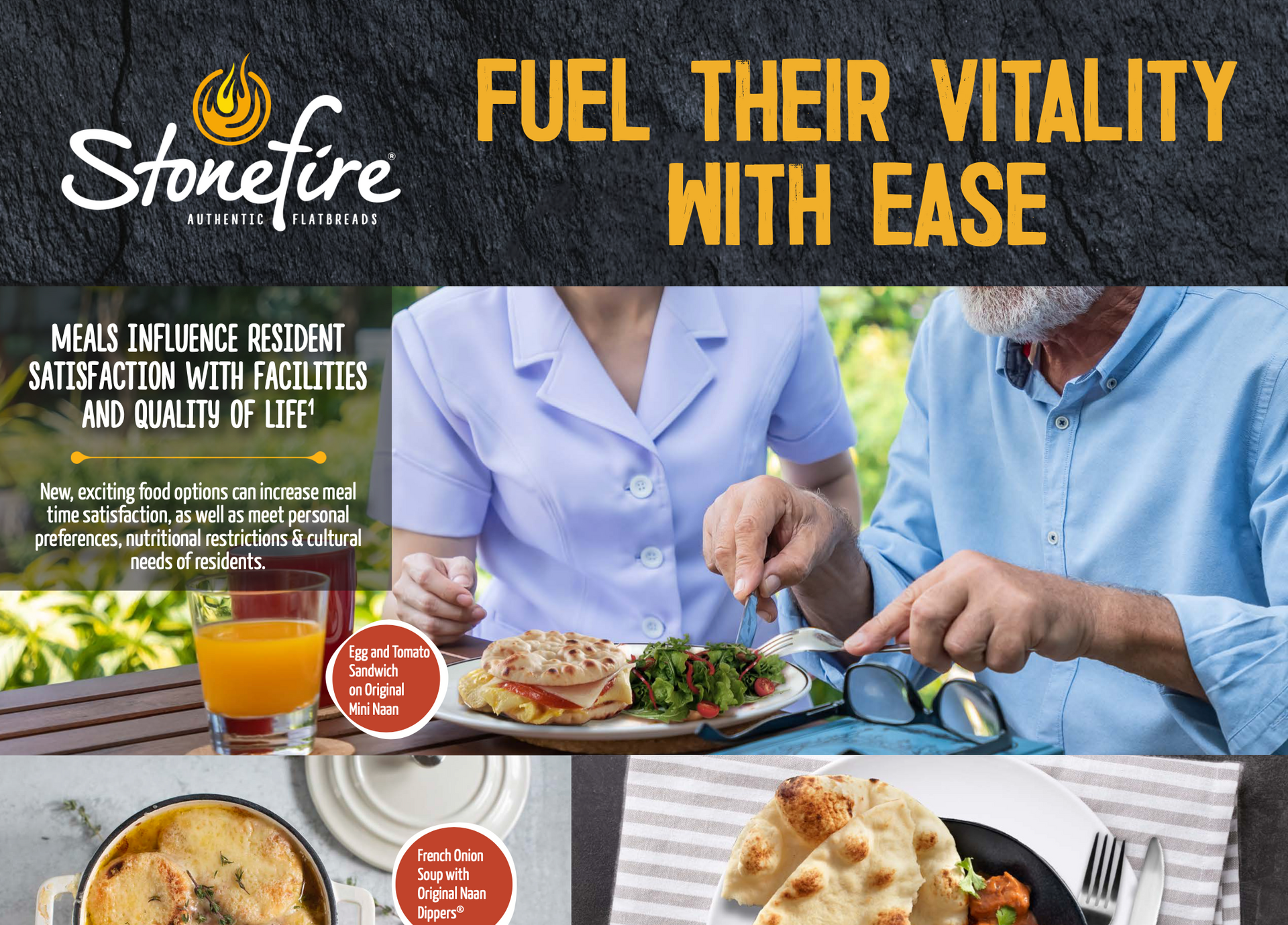 Stonefire® healthcare and senior living sell sheet