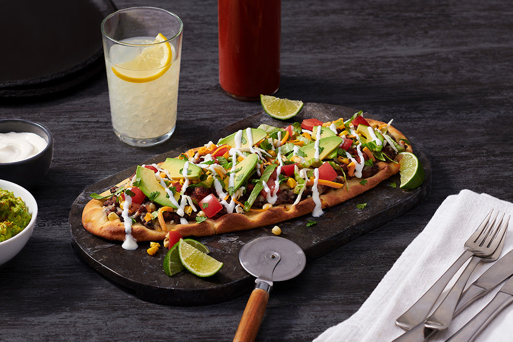 13”x 5” Oval Flatbread