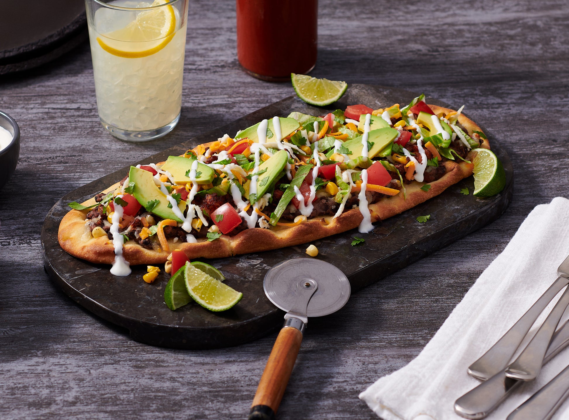 13”x 5” Oval Flatbread