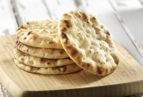 Carmelized Naan Round Stack
