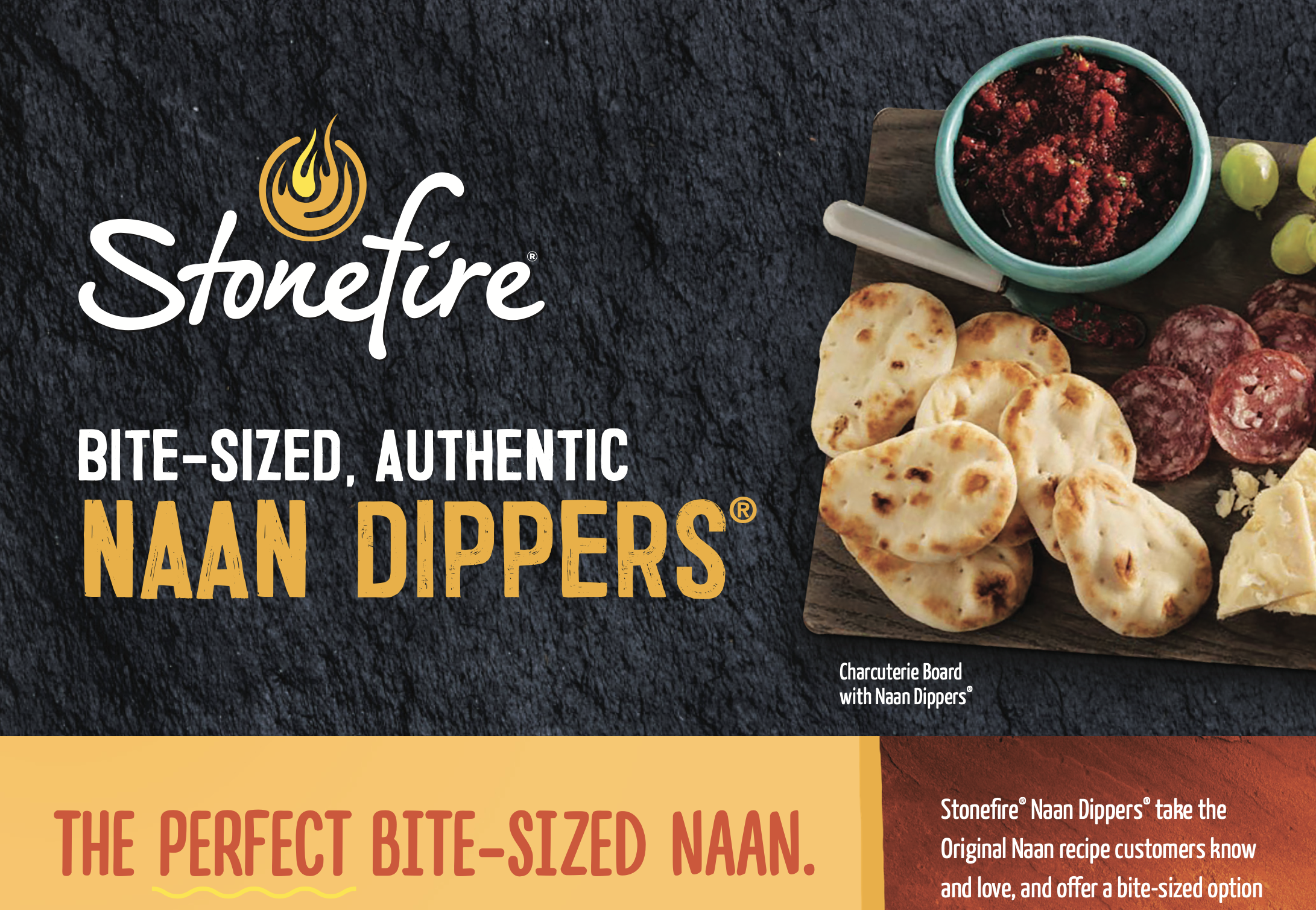 Naan Dippers<sup>®</sup> product portfolio