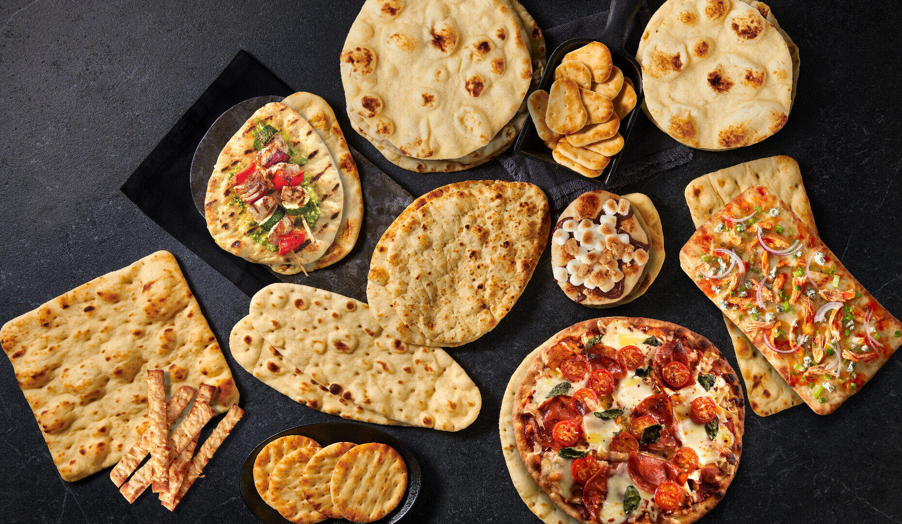 Stonefire Naan Flatbread and Pizza Crust Foodservice Portfolio